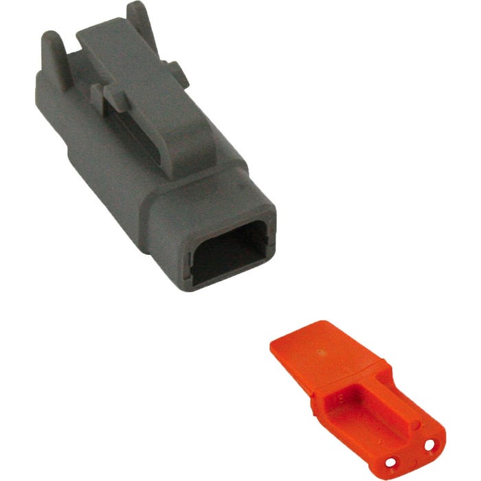 Deutsch DTM06-2S DTM Series 2-Way Connector Bulk 10 Sets Deutsch DTM06-2S DTM Series 2-Way Connector Bulk 10 Sets