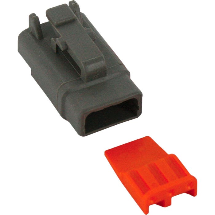 Deutsch DTM06-3S DTM Series 3-Way Connector Bulk 10 Sets Deutsch DTM06-3S DTM Series 3-Way Connector Bulk 10 Sets