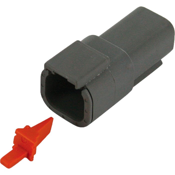 Deutsch DTM04-4P DTM Series 4-Way Connector Bulk 10 Sets Deutsch DTM04-4P DTM Series 4-Way Connector Bulk 10 Sets