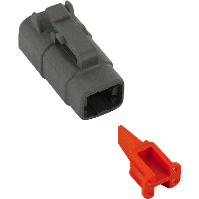 Deutsch DTM06-4S DTM Series 4-Way Connector Deutsch DTM06-4S DTM Series 4-Way Connector