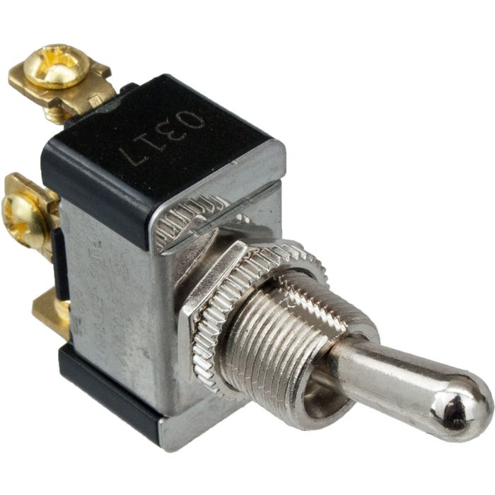 765054B 3 Screw Bulk Terminal Toggle Switches ON-ON SPDT 765054B 3 Screw Bulk Terminal Toggle Switches ON-ON SPDT