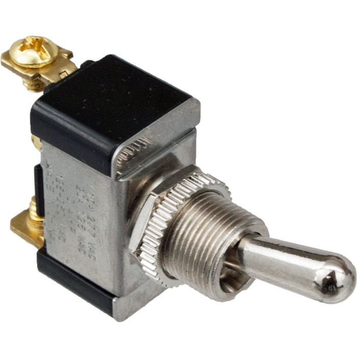 765055B 3 Screw Terminal Toggle Switches ON-OFF-ON SPDT 20A 765055B 3 Screw Terminal Toggle Switches ON-OFF-ON SPDT 20A