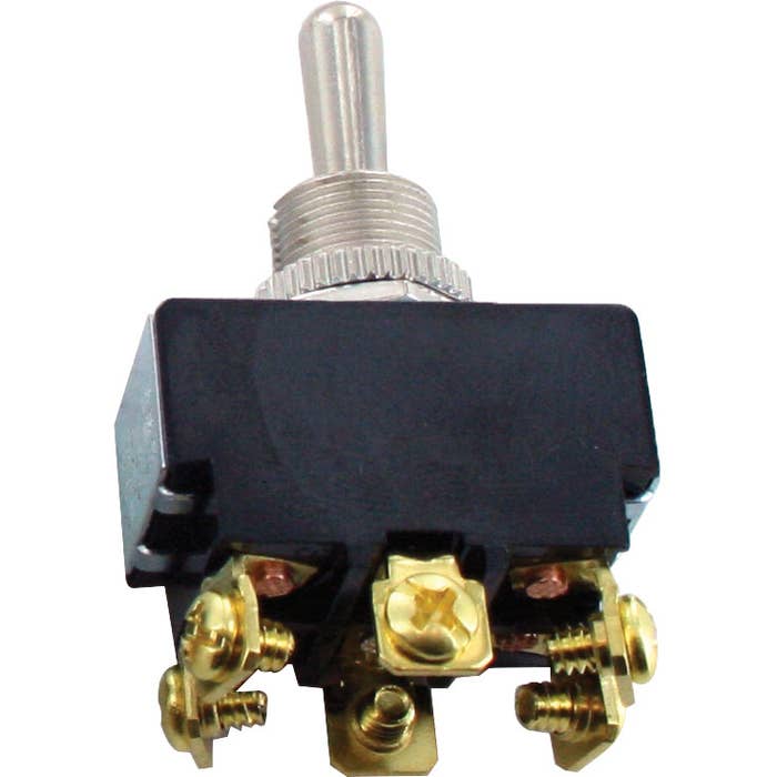 6 Screw Terminal Toggle Switch ON-ON DPDT 6 Screw Terminal Toggle Switch ON-ON DPDT