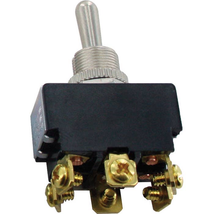 6 Screw Terminal Toggle Switch Momentary MOM-ON-OFF-MOM-ON DPDT 6 Screw Terminal Toggle Switch Momentary MOM-ON-OFF-MOM-ON DPDT
