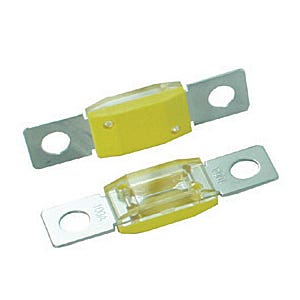 BOLT-ON HIGH AMP SIZE FUSES, 100 AMP YELLOW