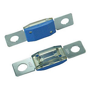 BOLT-ON HIGH AMP SIZE FUSES, 200 AMP BLUE 25PK