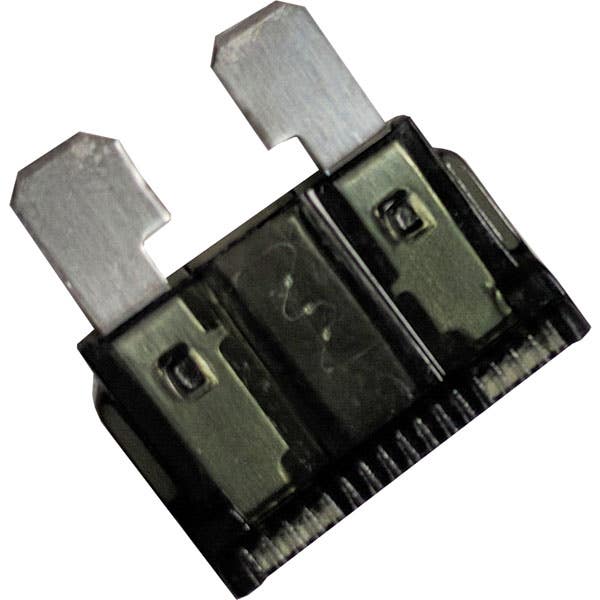 1 Amp Black Standard Blade Fuses