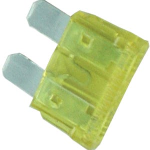 20 Amp Standard Automotive Fuses Yellow