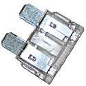 25AMP CLEAR 'ATO/ATC STYLE' STANDARD BLADE FUSE 100PK