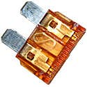 40AMP ORANGE 'ATO/ATC STYLE' STANDARD BLADE FUSE 100PK