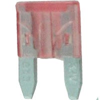 3 Amp Pink Mini Blade Fuses