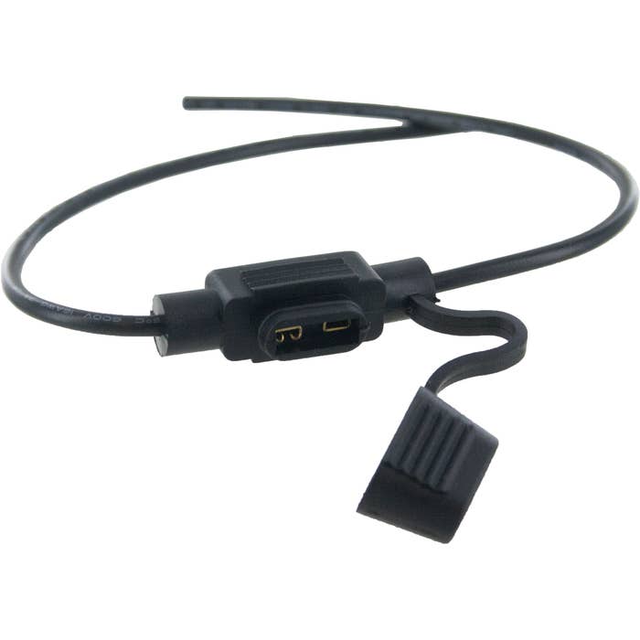 In Line Mini Fuse Holder with Cover 16GA In Line Mini Fuse Holder with Cover 16GA