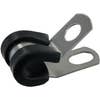 Bulk Rubber Insulated Steel Clamps 1/4"ID
