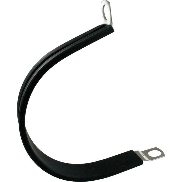 Rubber Insulated Steel Clamps 2.5"ID .404" Mounting Hole 10 Pack Rubber Insulated Steel Clamps 2.5"ID .404" Mounting Hole 10 Pack