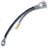 TOP POST 4GA. FITS 3/8" STUD, 1 LEAD (6",12GA.) 38" BLACK TOP POST 4GA. FITS 3/8" STUD, 1 LEAD (6",12GA.) 38" BLACK
