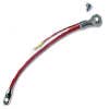 SIDE TERMINAL 4GA. FITS 3/8" STUD, 1 LEAD (6",12GA.) 65" RED