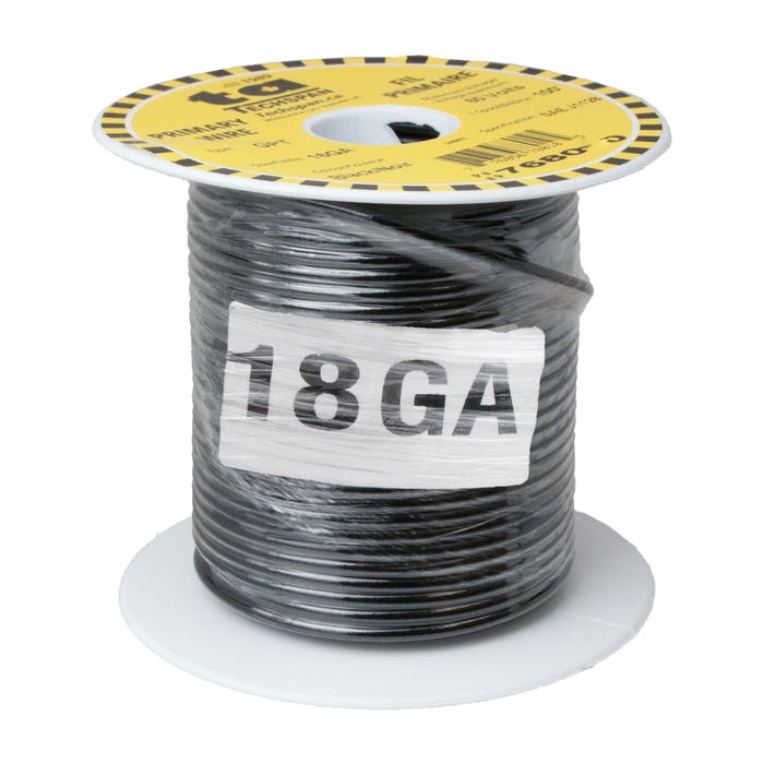 18 Awg GPT Wire Black 768000