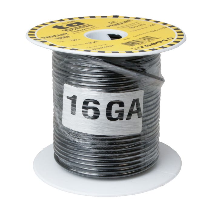 16 Awg GPT Wire Black 768010 16 Awg GPT Wire Black 768010
