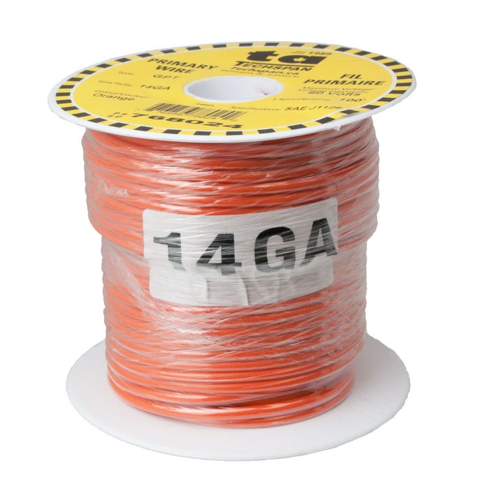 14 Awg GPT Wire Orange 768024 14 Awg GPT Wire Orange 768024