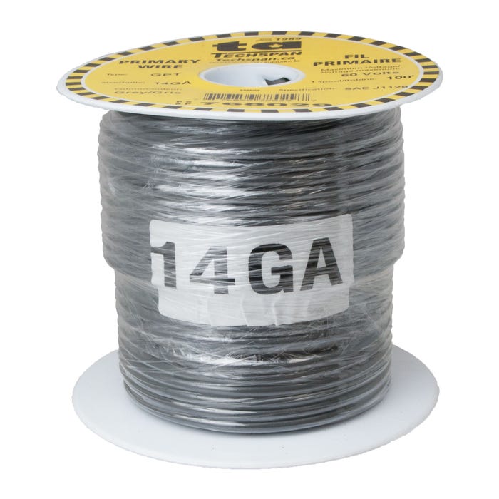 14 Awg GPT Wire Gray 768029 14 Awg GPT Wire Gray 768029