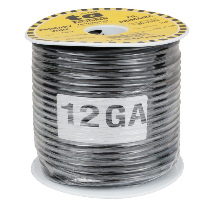 12 Awg GPT Wire Black 768030 12 Awg GPT Wire Black 768030
