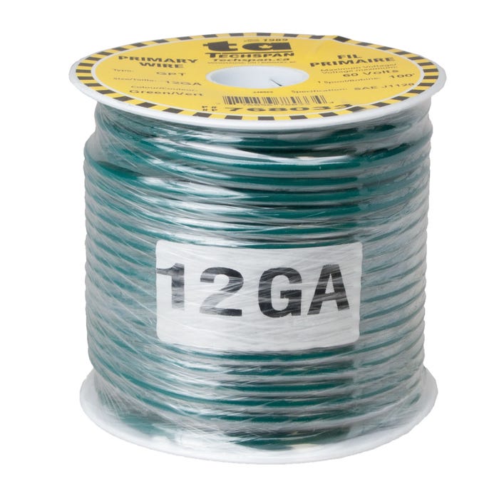 12 Awg GPT Wire Green 768033