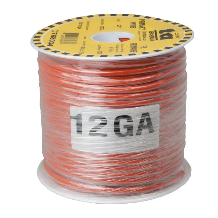 12 Awg GPT Wire Orange 768034