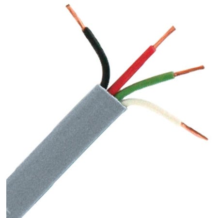 16 Awg 4 Conductor Flat Cable 768580 16 Awg 4 Conductor Flat Cable 768580