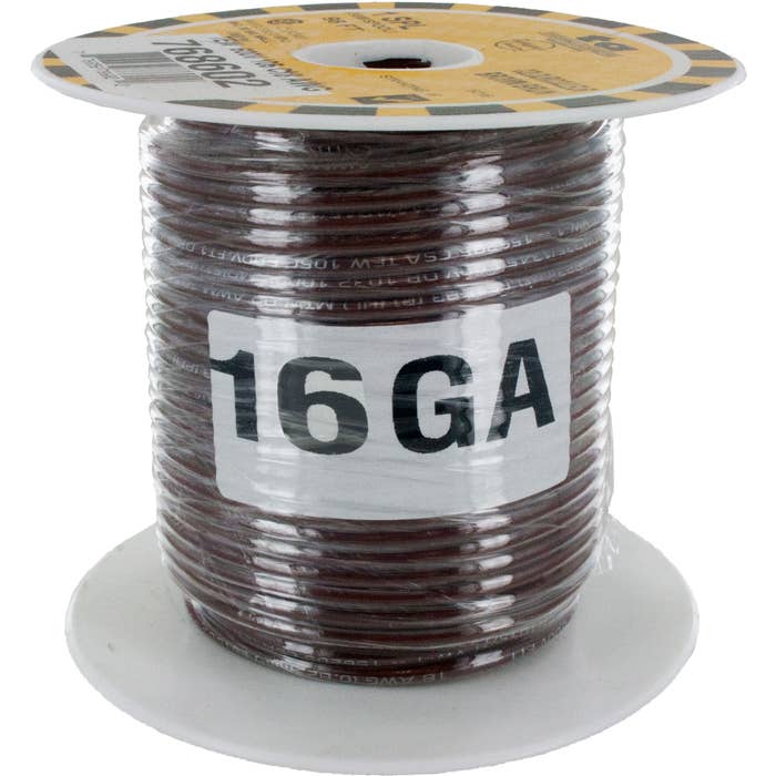 MTW Stranded Wire 16 Awg Brown