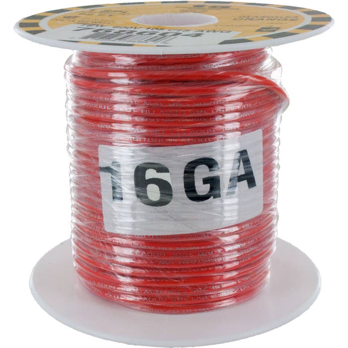 MTW Stranded Wire 16 Awg Orange