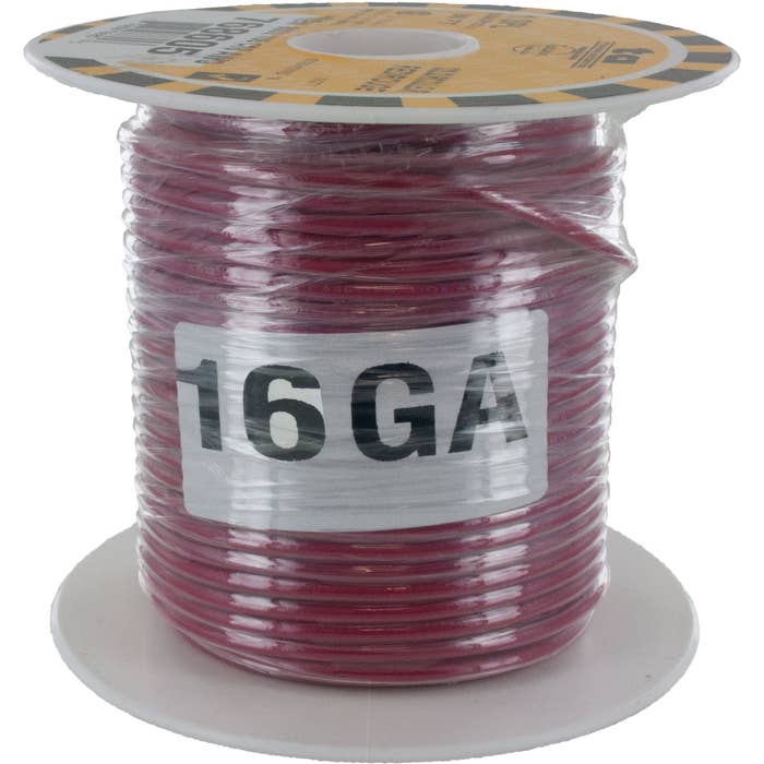 MTW Stranded Wire 16 Awg Red