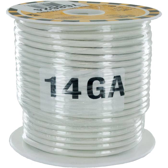 MTW Stranded Wire 14 Awg White MTW Stranded Wire 14 Awg White