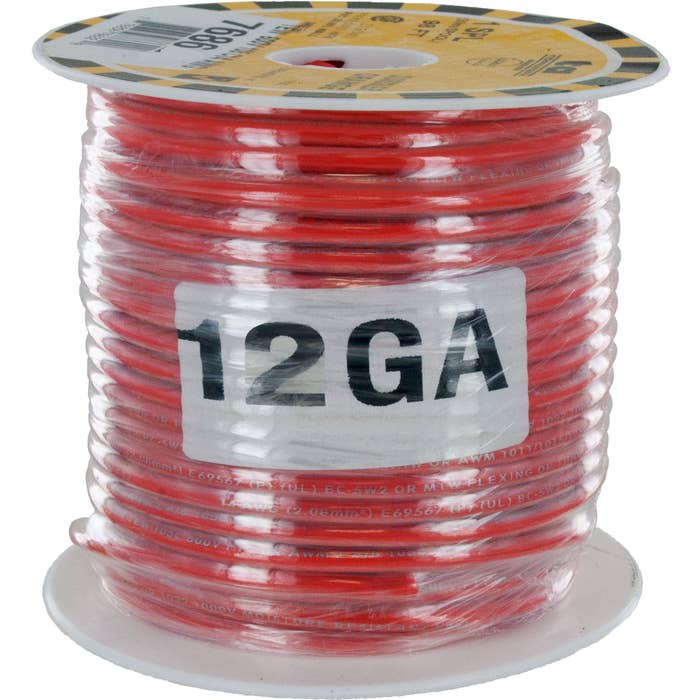 MTW Stranded Wire 12 Awg Orange