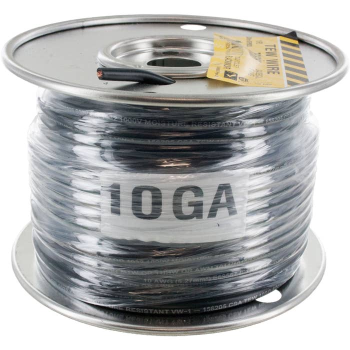 MTW Stranded Wire 10 Awg Black MTW Stranded Wire 10 Awg Black
