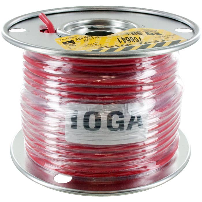 MTW Stranded Wire 10 Awg Red