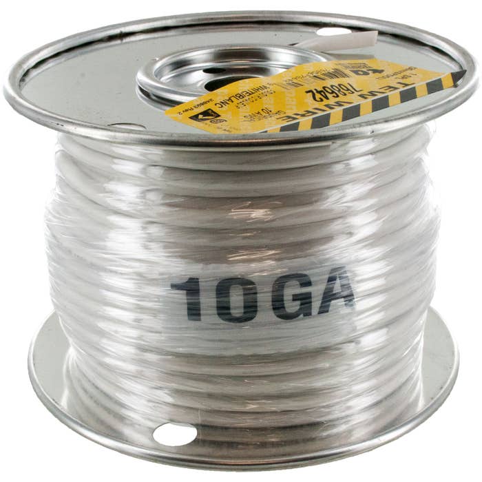 MTW Stranded Wire 10 Awg White MTW Stranded Wire 10 Awg White