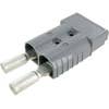 Battery Connector Kit 2/0 Awg 350 Amp Grey Front