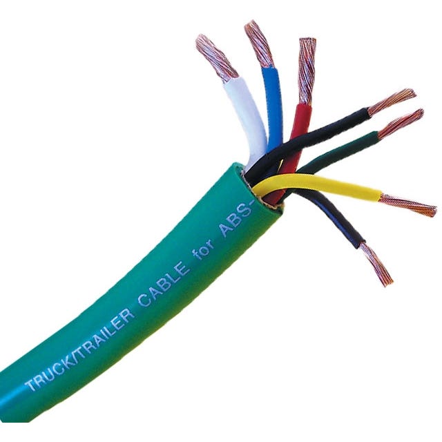 ABS Trailer Cable 1/8, 2/10, 4/12 50 Foot 769494 ABS Trailer Cable 1/8, 2/10, 4/12 50 Foot 769494