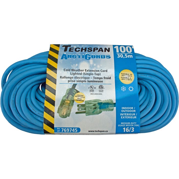 769745 Single Tap Cold Weather Extension Cord 769745 Single Tap Cold Weather Extension Cord