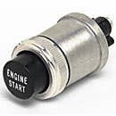 ENGINE START, BLACK, 35A@12V, 2 SCREWS W/LOCKWASHER, MOUNTING STEM 7/8"-24 THREAD, DIECAST HOUSING, WEATHERPROOF ENGINE START, BLACK, 35A@12V, 2 SCREWS W/LOCKWASHER, MOUNTING STEM 7/8"-24 THREAD, DIECAST HOUSING, WEATHERPROOF