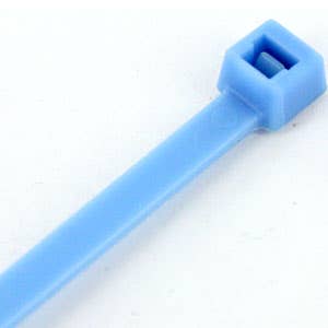 ARCTIC CABLE TIE, ICE BLUE, 14" LENGTH, 160LB, 100PK