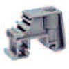 END STOP FOR 15MM DIN RAIL, POLYAMIDE 6.6