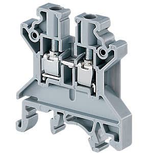 TERMINAL BLOCK 35A 600V 22-10GA 6MM GRAY TERMINAL BLOCK 35A 600V 22-10GA 6MM GRAY