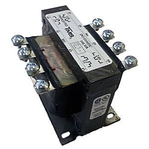 SINGLE-PHASE CONTROL TRANSFORMER, OPEN, SCREW TERMINALS, 100VA, 347/380 - 12/24 (50/60Hz)