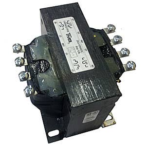 SINGLE-PHASE CONTROL TRANSFORMER, OPEN, SCREW TERMINALS, 500VA, 347/380 - 120/240 (50/60Hz)