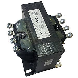 SINGLE-PHASE CONTROL TRANSFORMER, OPEN, SCREW TERMINALS, 500VA, 240/480 - 120/240 (50/60Hz) SINGLE-PHASE CONTROL TRANSFORMER, OPEN, SCREW TERMINALS, 500VA, 240/480 - 120/240 (50/60Hz)