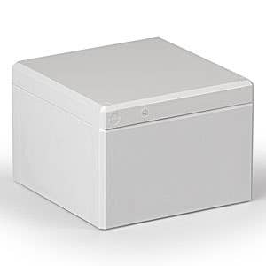 ENCLOSURE, GRAY COVER, UL, 4.80L (122MM) X 4.72W (120MM) X 3.39H (86MM)