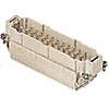 MALE INSERT - 24P+Ground 16A MAX - 600V CAGE CLAMP (ILME YCSM24) MALE INSERT - 24P+Ground 16A MAX - 600V CAGE CLAMP (ILME YCSM24)