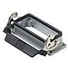 PANEL MOUNTING BASE - 16P+Ground 16A MAX - 600V SINGLE LEVER (ILME CHI16L) PANEL MOUNTING BASE - 16P+Ground 16A MAX - 600V SINGLE LEVER (ILME CHI16L)