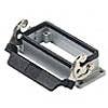 PANEL MOUNTING BASE - 16P+Ground  16A MAX - 600V  SINGLE LEVER (ILME CHI16L)